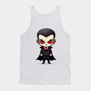 Raymond the Cute Vampire - Halloween 2023 Sticker Tank Top